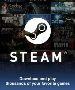 Картка Steam Wallet $40 (США)